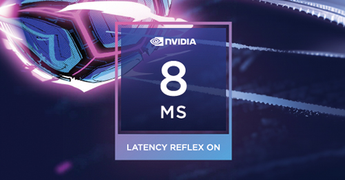 OMEN 17 inch Gaming Laptop deliver lower latency thanks to NVIDIA reflex and GeForce RTX 40 Series